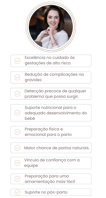 Sintomas para procurar uma obstetra em mobile